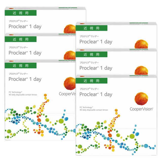 【送料無料】プロクリアワンデー90枚1箱