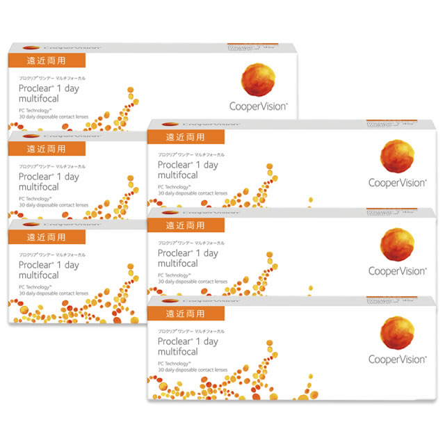 【送料無料】プロクリアワンデーマルチフォーカル30枚8箱