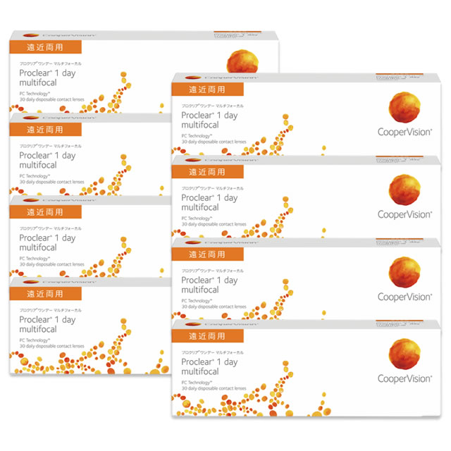 【送料無料】プロクリアワンデーマルチフォーカル30枚1箱