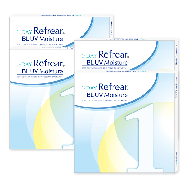 【送料無料】ワンデーリフレアBLUVモイスチャー 30枚 1箱