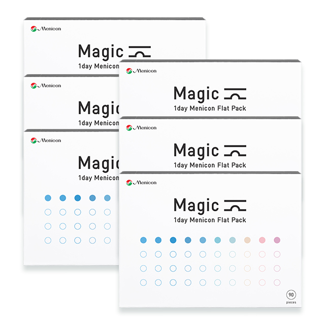 【送料無料】マジック 90枚（ワンデーメニコン）2箱