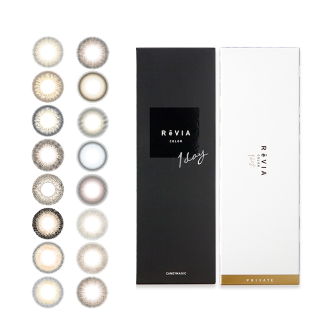 【送料無料】レヴィアワンデーカラー 10枚 1箱