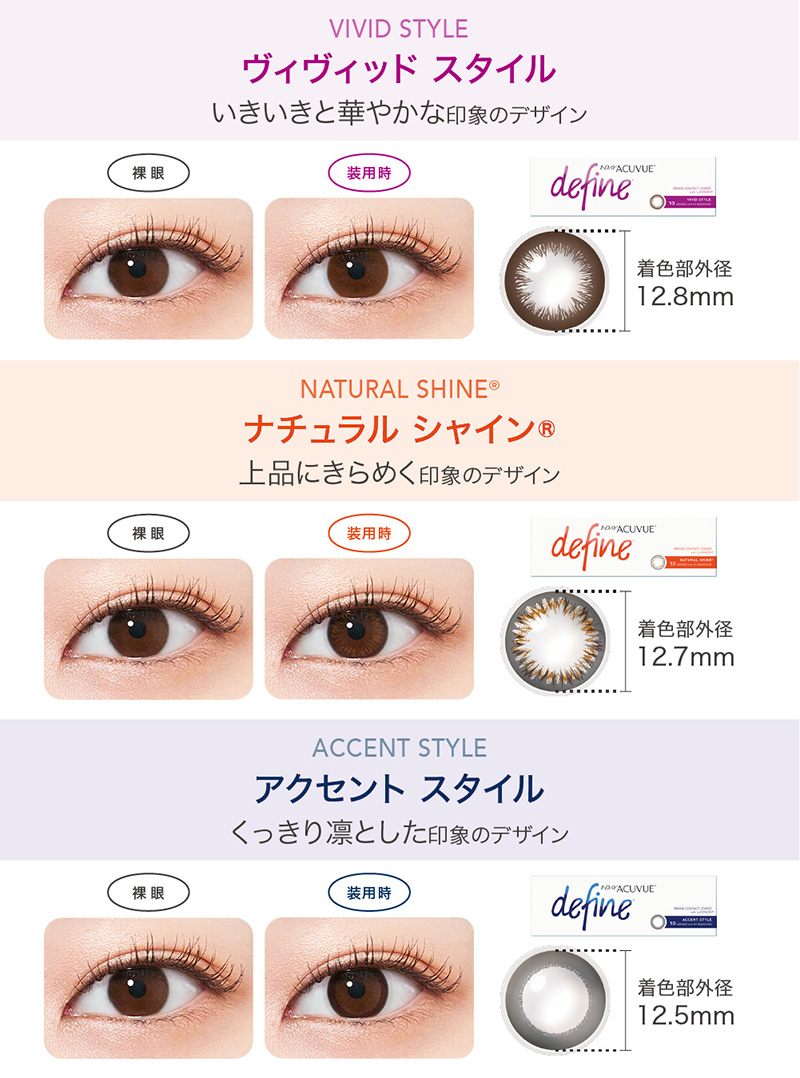ワンデーアキュビューディファインモイスト