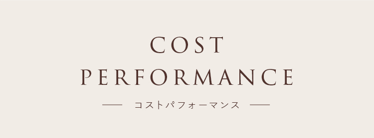 COST PERFORMANCE