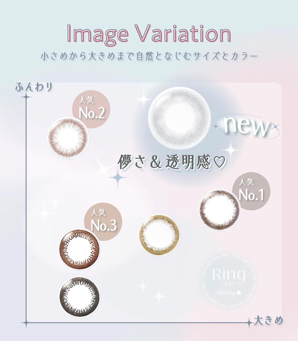 ネオサイトワンデーリングUV image variation