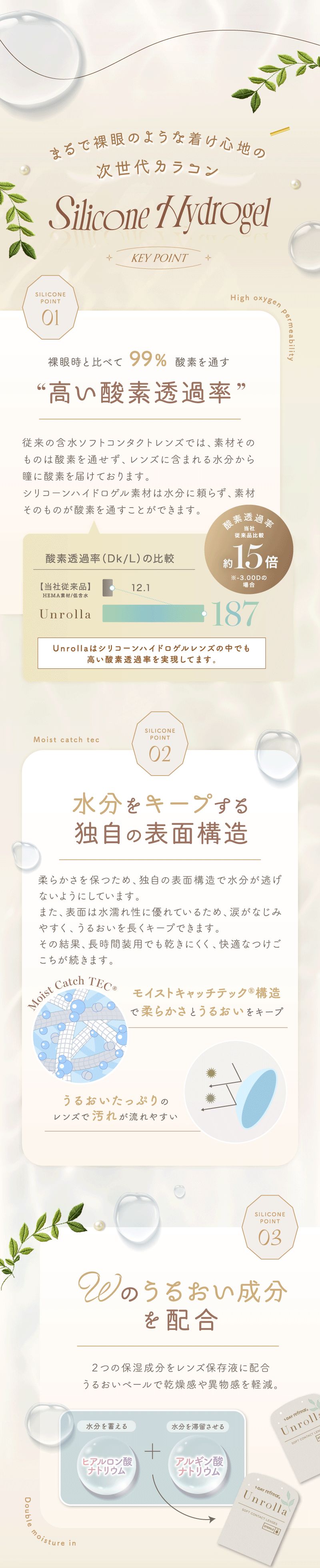 ワンデーリフレア アンローラ