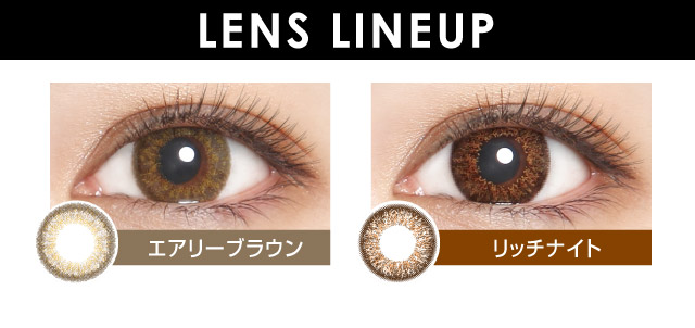 LENS LINEUP